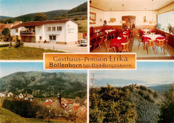 Boellenborn Gasthaus Pension Erika Gastraum Panorama