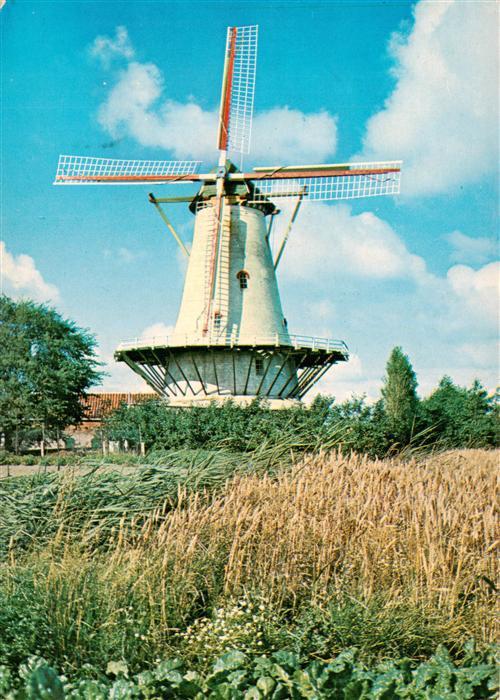 Westerschouwen Duiveland NL Korenmolen De Graanhalm