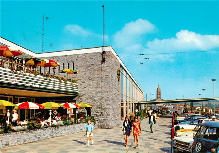 Pforzheim Hauptbahnhof mit St Franziskuskirche