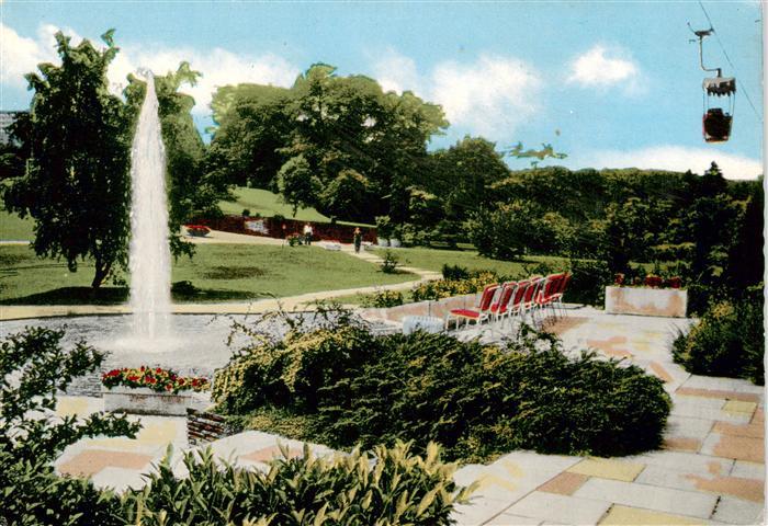 SAARBRueCKEN Saarland Deutsch Franzoesischer Garten Fontaene