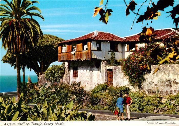 Tenerife Islas Canarias Spanien ES A typical dwelling