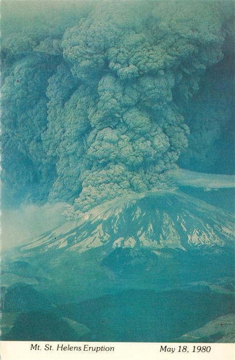 Washington  DC Mount St Helens Vulkanausbruch