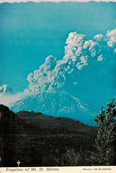 Washington  DC Mount St Helens Vulkanausbruch