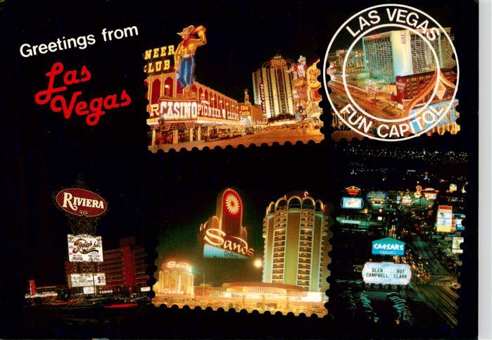 Las Vegas Nevada bei Nacht