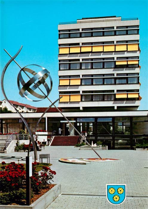 Oberkochen Rathaus mit Sonnenuhr