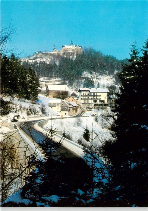 Lauenstein Oberfranken Panorama Schloss