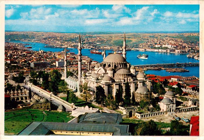 Istanbul Constantinopel TK The Mosque of Soliman the magnificent and the Golden