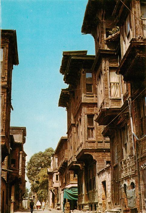Istanbul Constantinopel TK Eski istanbul evlerinden bir goeruenhuez