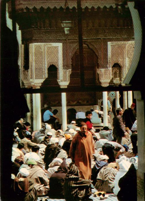 Fes  Fez Maroc La Mosquee Karaouine