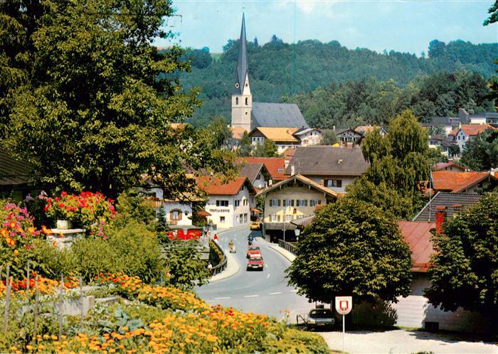 Siegsdorf  Oberbayern Ortspartie