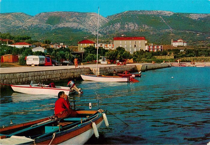 Rab  Croatia Hafenpartie