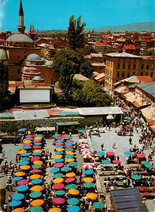 Sarajevo Bosnia-Herzegovina Bascarsija