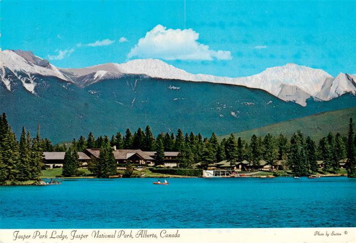 Alberta  Canada State Jasper Park Lodge Jasper National Park