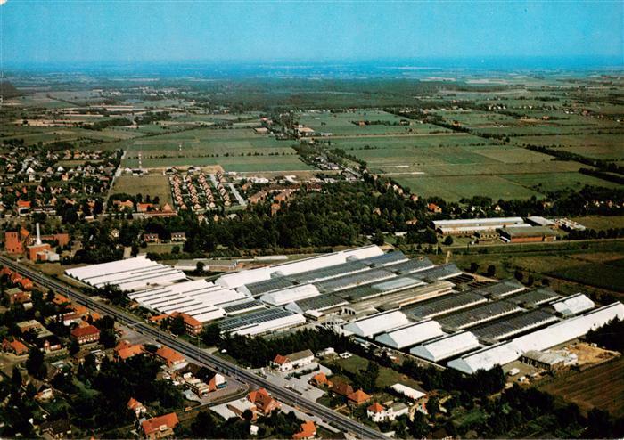 Wiesmoor Gaertnerei Ostfriesland Fliegeraufnahme