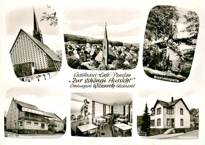 Wilsenroth Dornburg Kath Kirche Panorama Blasiuskapelle Cafe Pension Gaestehaus