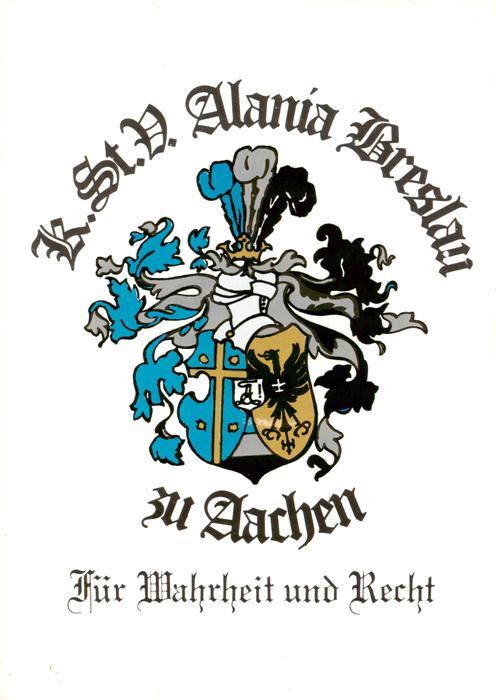 Aachen KStV Alania Breslau Wappen
