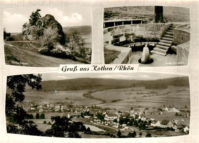 Kothen Motten Bayern Pilster Felsen Sauer Brunnen Panorama