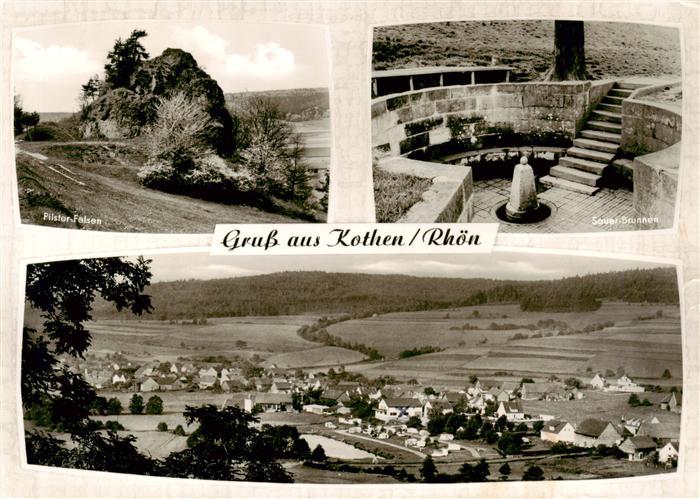 Kothen Motten Bayern Pilster Felsen Sauer Brunnen Panorama