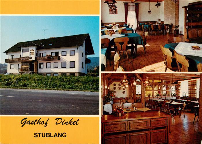 Stublang Gasthof Brauerei Dinkel Gastraeume Bar