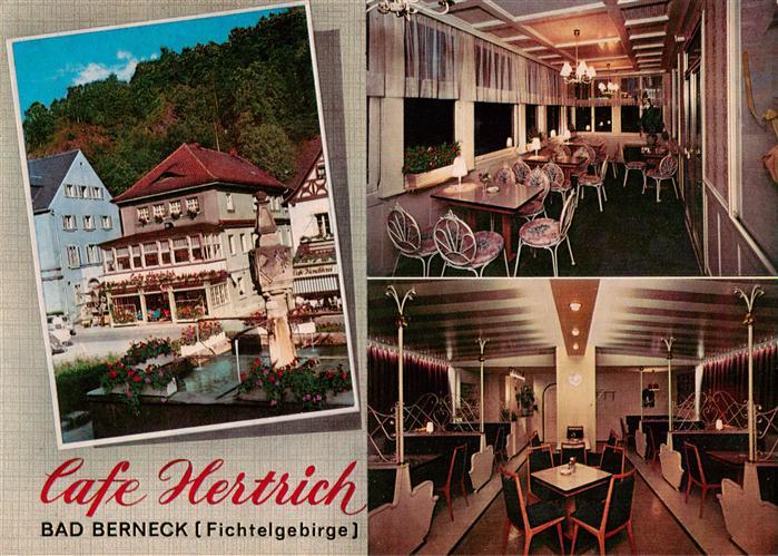 Bad Berneck Cafe Hertrich Gastraeume