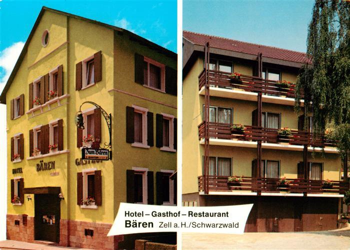 Zell Harmersbach Hotel Gasthof Restaurant Baeren
