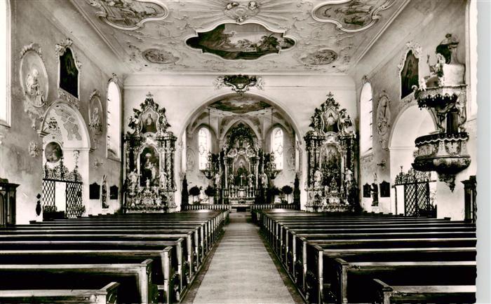 St Maergen Pfarr und Wallfahrtskirche Inneres