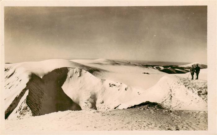 Riesengebirge Krkonose Karkonosze Brunnberg von der Schneekoppe gesehen