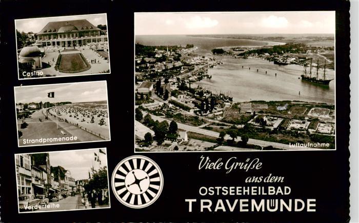 Travemuende Ostseebad Casino Strandpromenade Vorderreihe