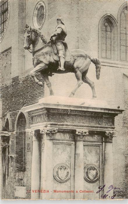 Venezia Venedig Monumento a Colleoni