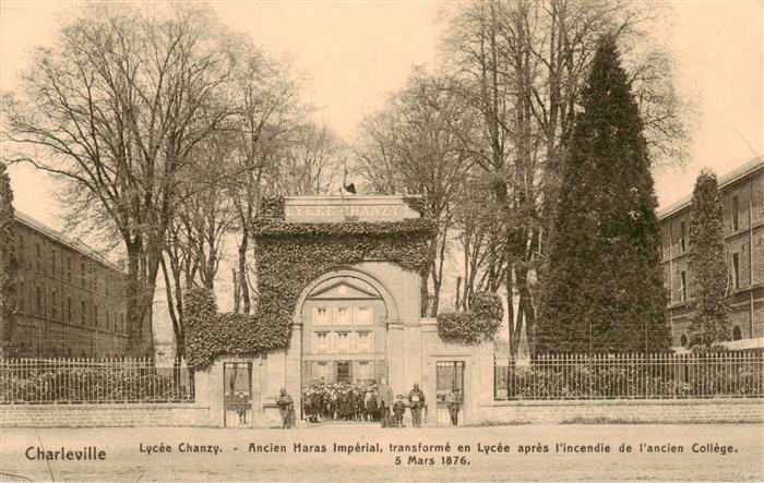 Charleville -Mezieres 08 Lycee Chanzy Ancien Haras Imperial transforme en Lycee