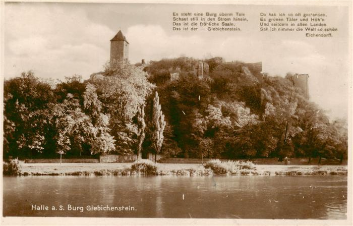 Halle  Saale Burg Giebichenstein