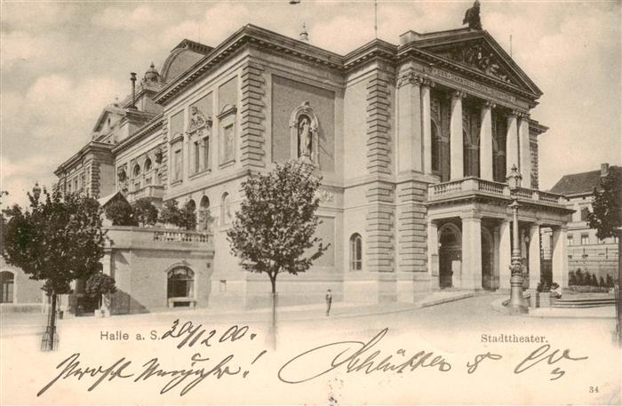 Halle  Saale Stadttheater