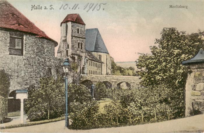 Halle  Saale Die Moritzburg Feldpost