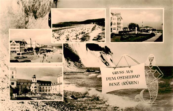 Binz Ruegen Panorama Clubhaus Kurhaus Strand Promenade