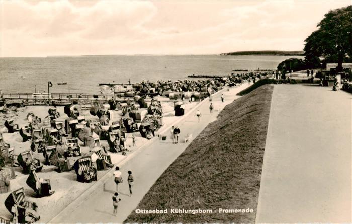 Kuehlungsborn Ostseebad Promenade Strand