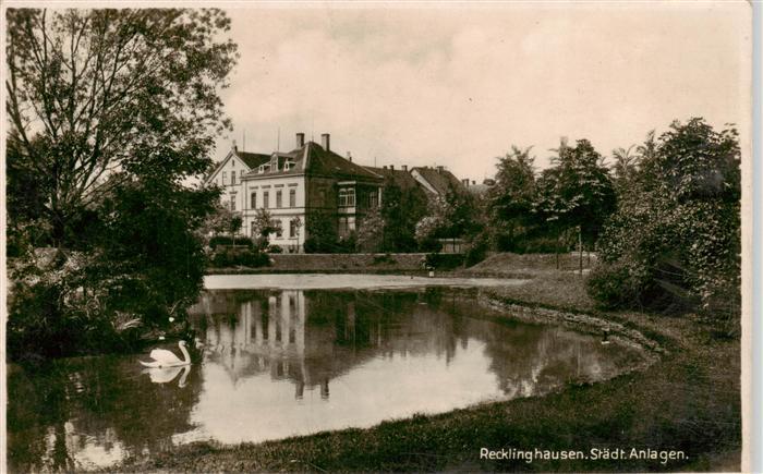 Recklinghausen  Westfalen Staedtische Anlagen