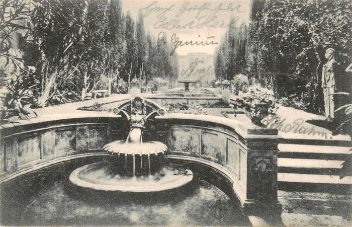 DuessELDORF  CITY Diotama Italienischer Renaissance Garten Internationale Kunst-