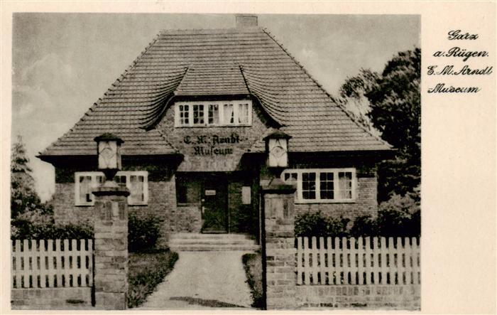 Garz Ruegen E. M. Arndt Museum