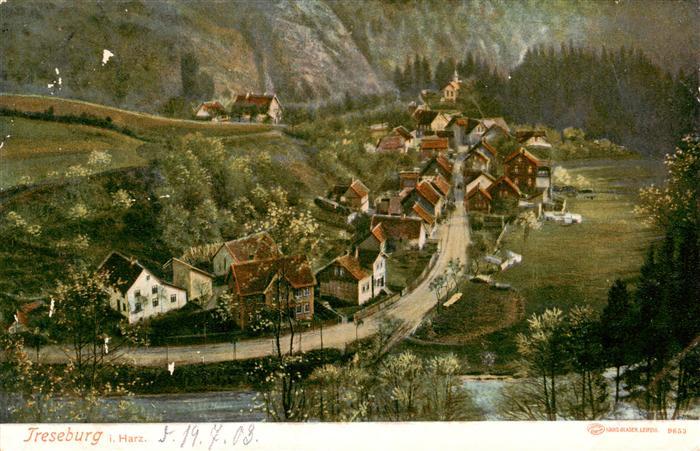 Treseburg Harz Panorama