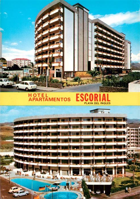 Playa del Ingles Gran Canaria ES Hotel Apartamentos Escorial Piscina