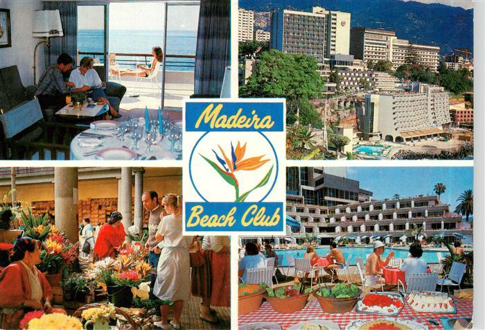 Funchal Madeira PT Madeira Beach Club Restaurant Swimming Pool