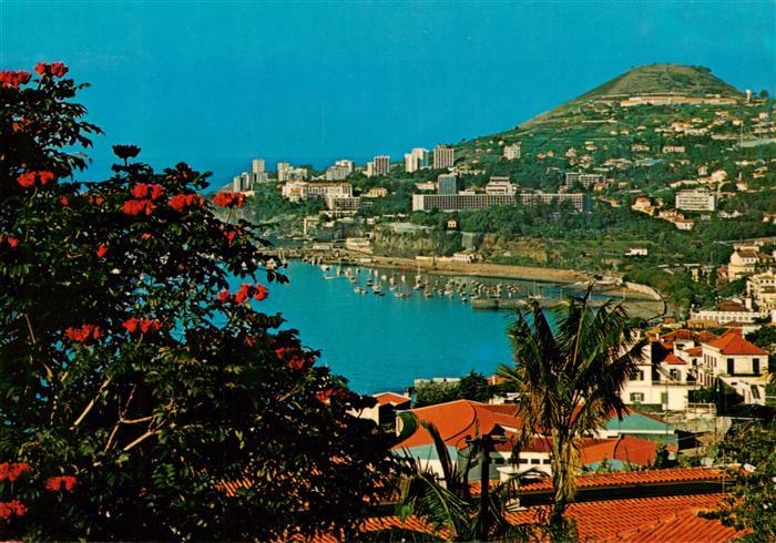 Funchal Madeira PT Vista oeste Panorama Blick von Westen