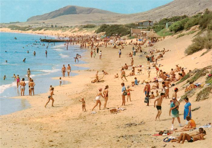 Porto Santo Madeira PT Um aspecto da praia Strand