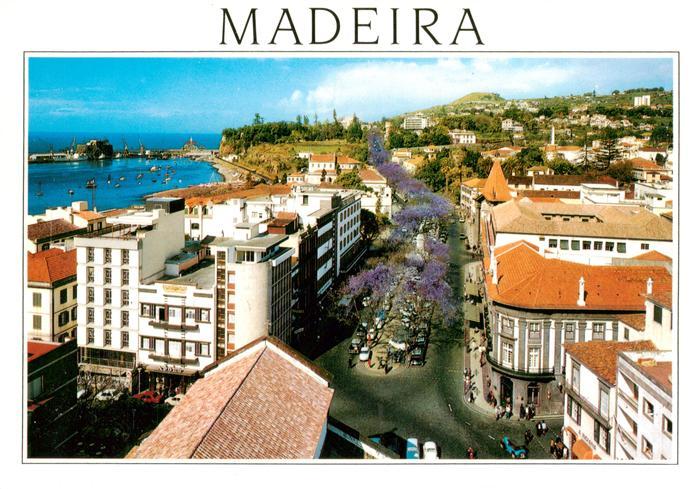 Funchal Madeira PT Vista parcial da cidade