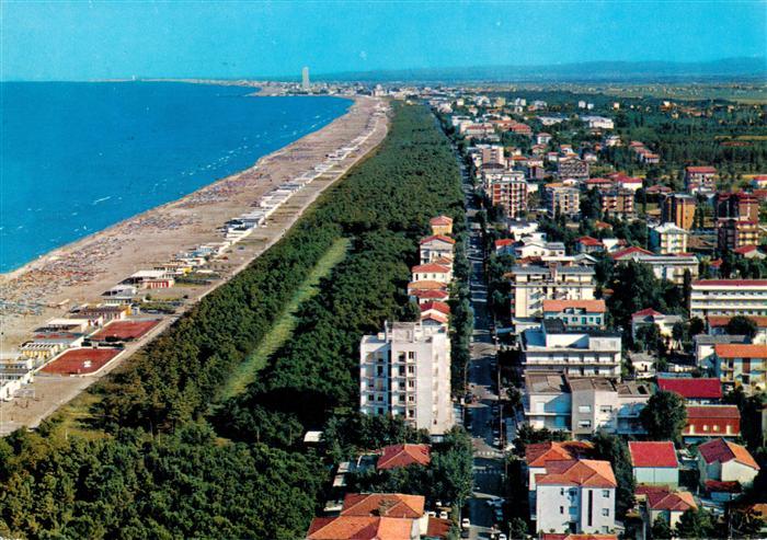 Pinarella di Cervia IT Fliegeraufnahme