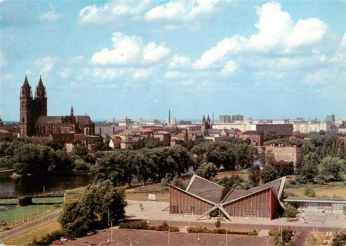 MAGDEBURG  CITY Stadtpanorama