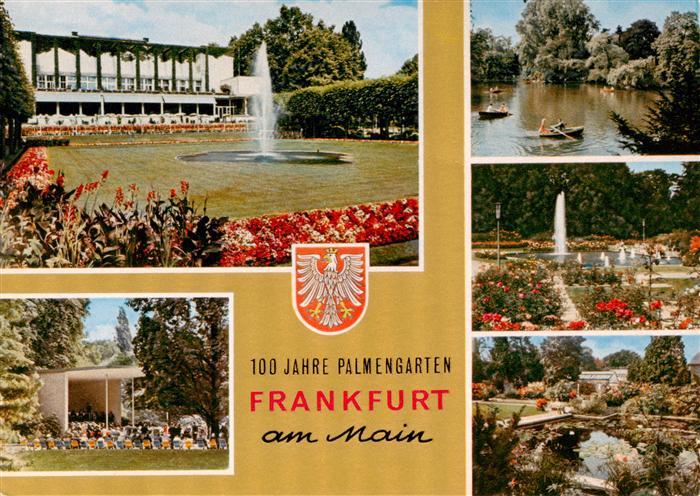Frankfurt Main 100 Jahre Palmengarten