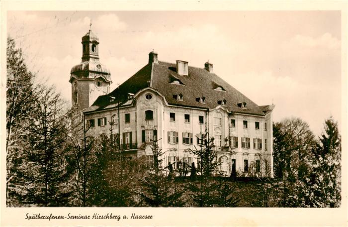 Hirschberg Weilheim Oberbayern Spaetberufenen Seminar Hirschberg