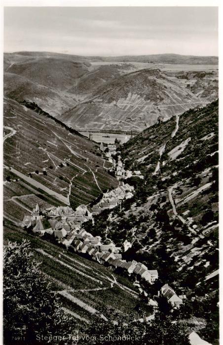 Steeg Bacharach Steeger Tal vom Schoenblick