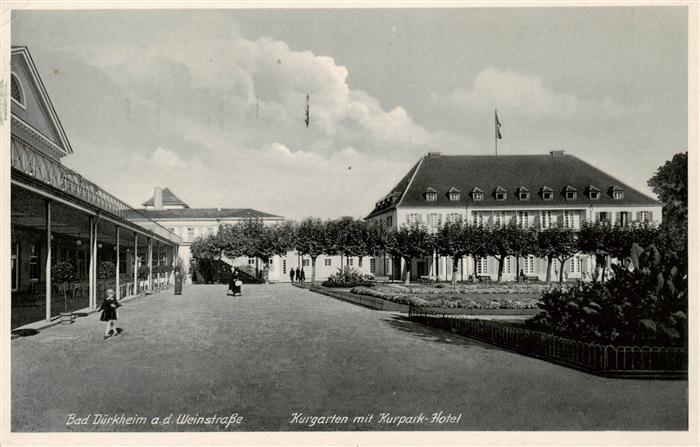 Bad Duerkheim Kurgarten mit Kurpark Hotel